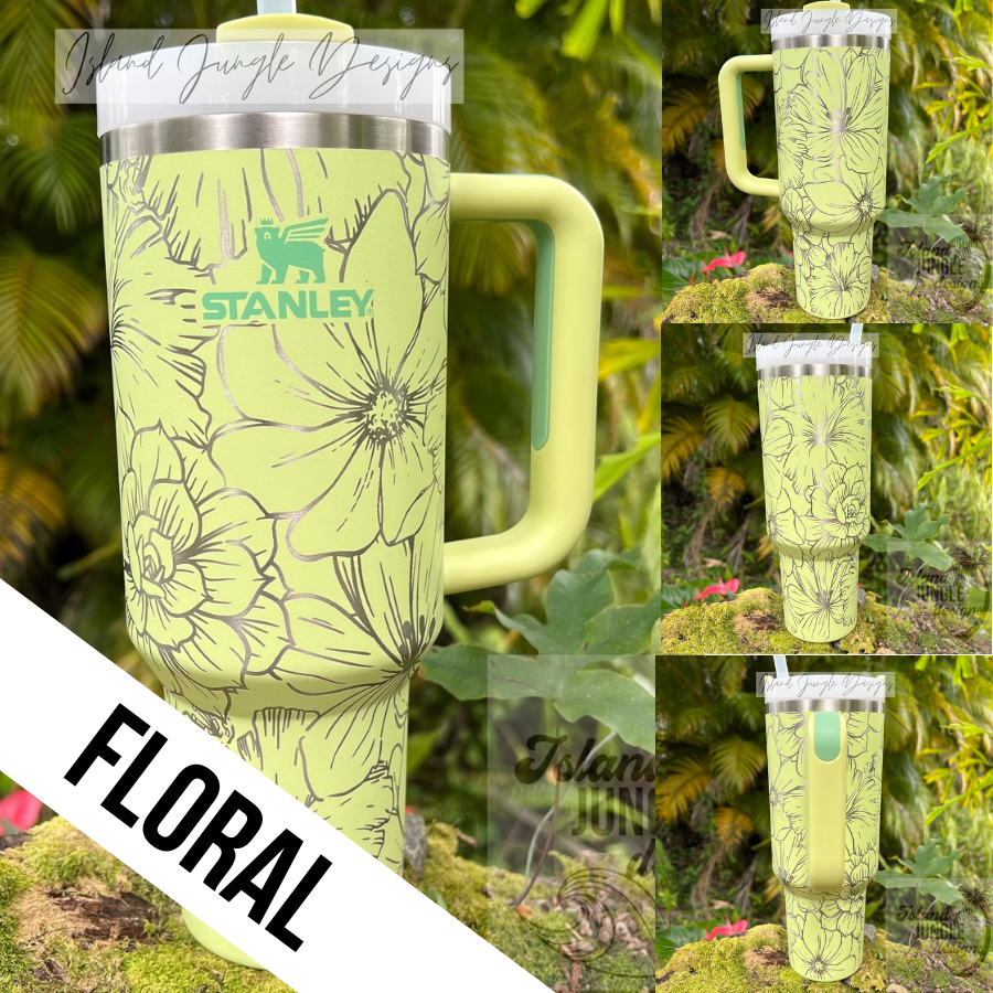 Alpine Made to Order-Laser Engraved 40oz Quencher Tumbler-Full Wrap –  Island Jungle Designs