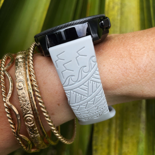 Tribal Silicone Watch Band Compatible with Series 1-9, SE & Ultra – Island  Jungle Designs
